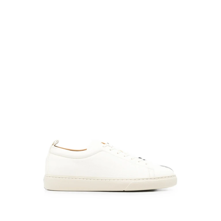 Grained-leather Sneakers