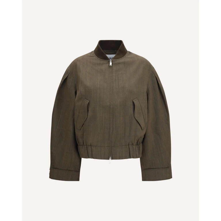 Lightweight wool Bomber Jacket Female 38