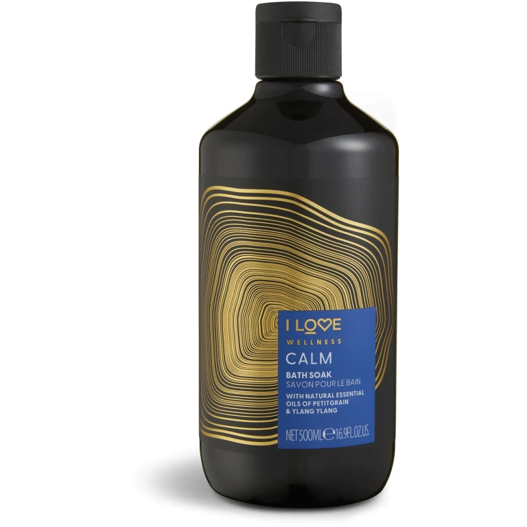 , Wellness Calm, Essential Oils, Shower Gel, 500 ml