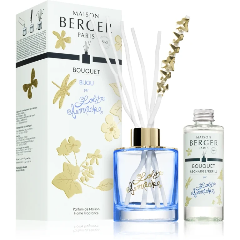Lolita Lempicka Blue Aroma Diffuser Gift Set + Refill