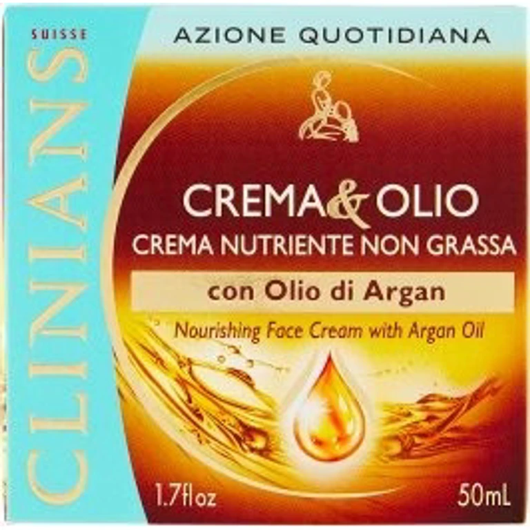 Crema&Olio Non-Greasy Nourishing Cream With Argan Oil 50 ml