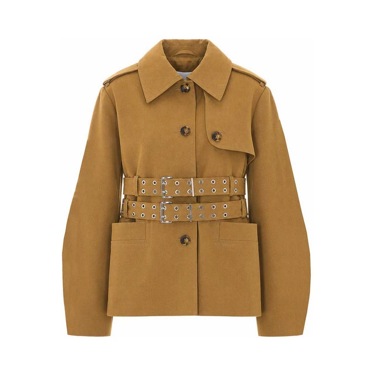 GANNI Jacket Woman color Brown (A1010196840)