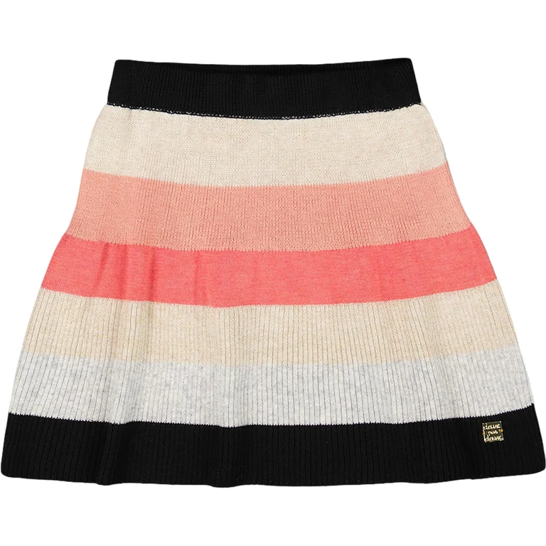 Striped Knit Skirt - Little Girl