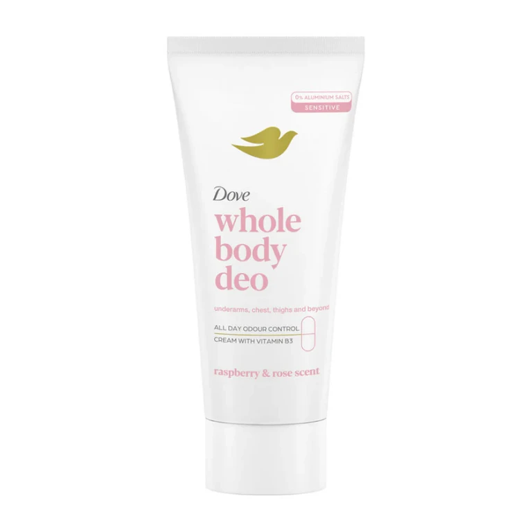 Whole Body Deo - Raspberry And Rose Cream Deodorant 75 ml
