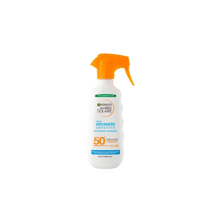 ambre solaire advanced sensitive ceramide 50+ 270 ml spray