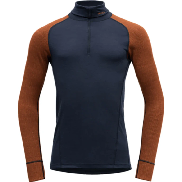 Duo Active Merino 205 Zip Neck Base Layer Top - Men's