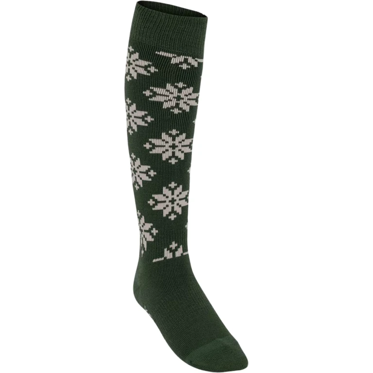 Rose Wool Ski Socks - Women's