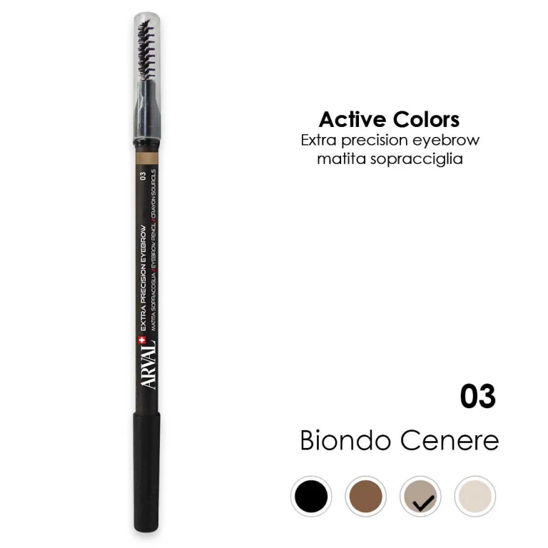 Extra precision n. 03 - ash blonde eyebrow pencil - wood