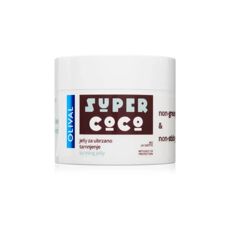 SUPER Coco moisturizing cream-gel to accelerate tanning 100 ml