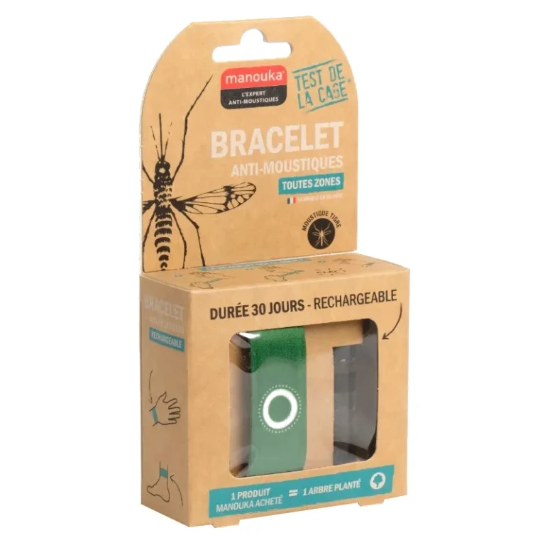 Mosquito Repellent Bracelet - Rechargeable - Green