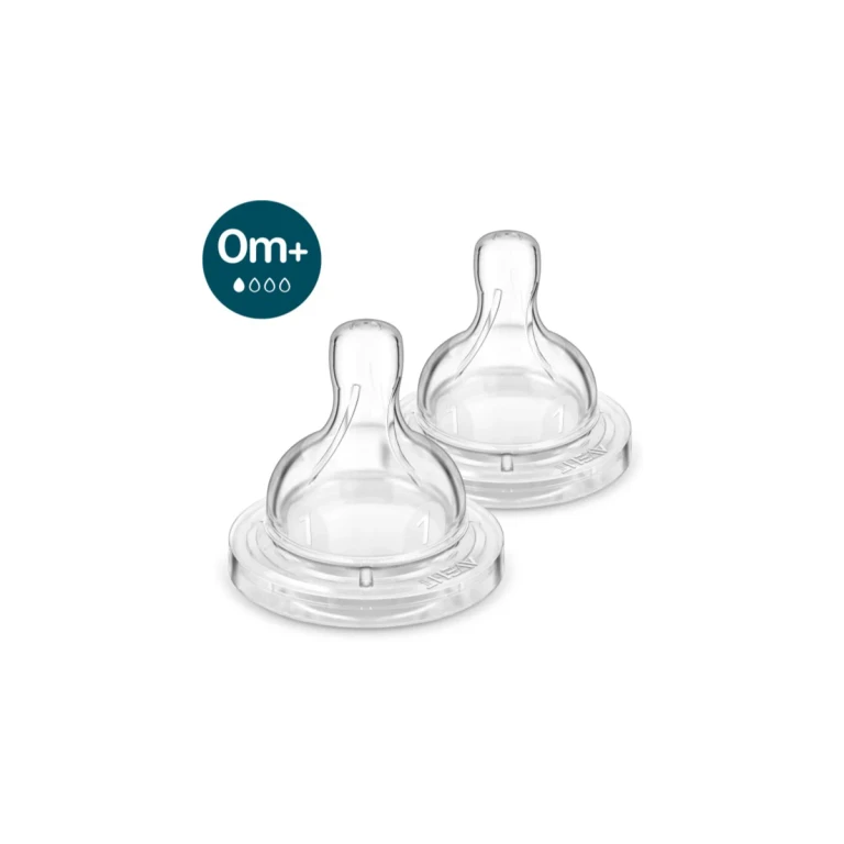 Philips Avent 1 anti-colic slow flow bottle teat 0 months+ 2 pieces
