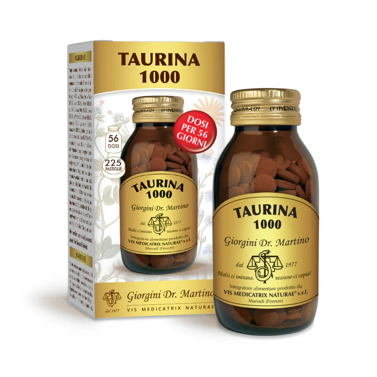 Taurine 1000 - 90g - 225 tablets of 400 mg