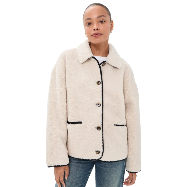 Anika Jacket Cream/Black S