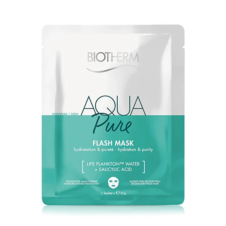 Moisturizing face mask with salicylic acid Aqua Pure (Super Mask) 35 ml
