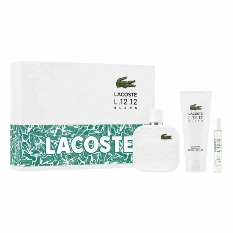 L 12 12 White Eau de Toilette Spray 100ml Set of 3 pieces