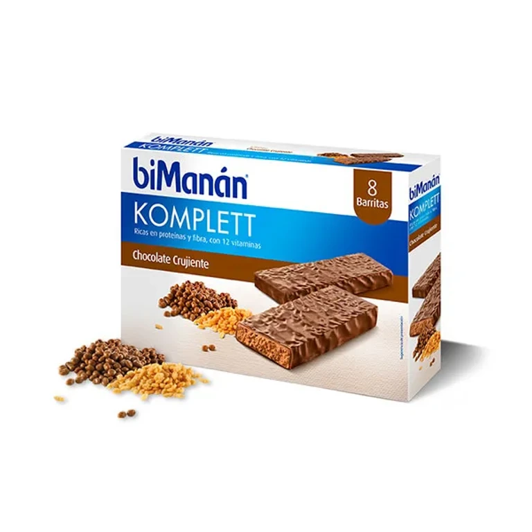 Chocolate substitute compressed bars Bimanán 8 units
