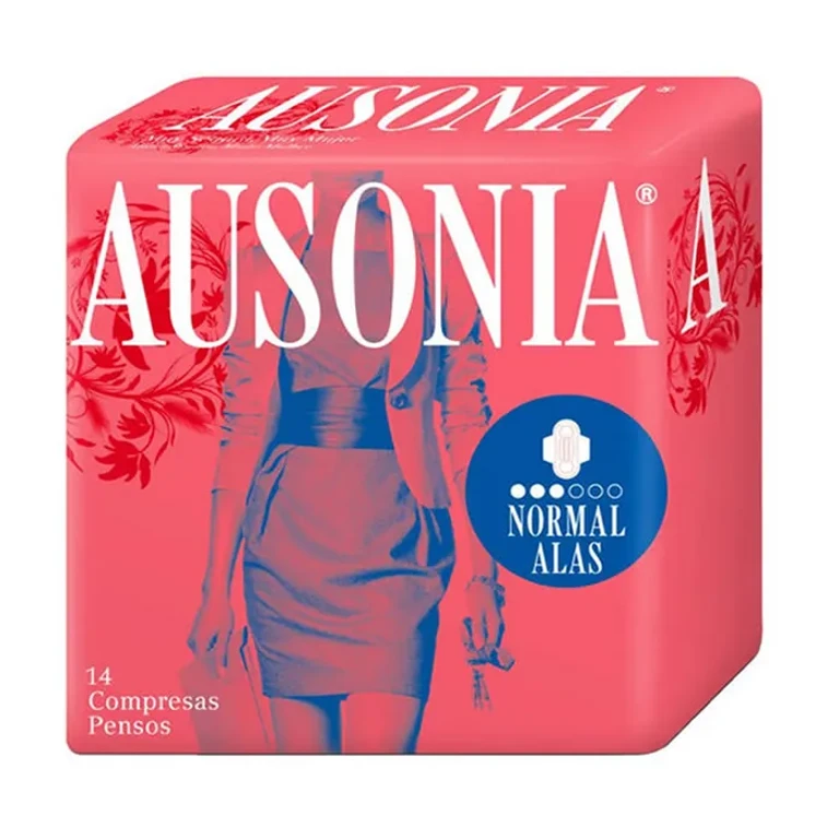 Sanitary pads Ausonia Normal With Wings 14 units