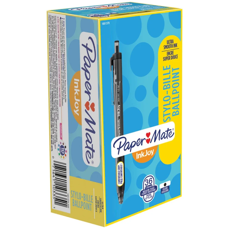 InkJoy 300RT Ballpoint Pen, 1mm, Black, 36pk.
