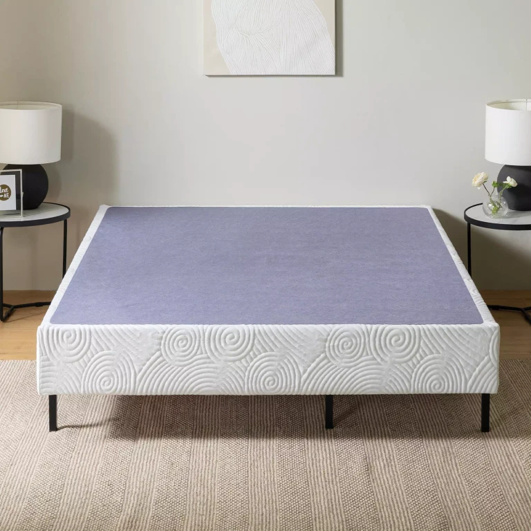 Night Therapy 9" Wood and Metal Full Box Spring:- Full