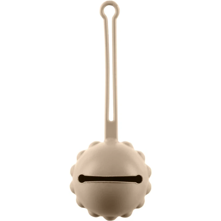 Silicone Pacifier Holder Beige Sand