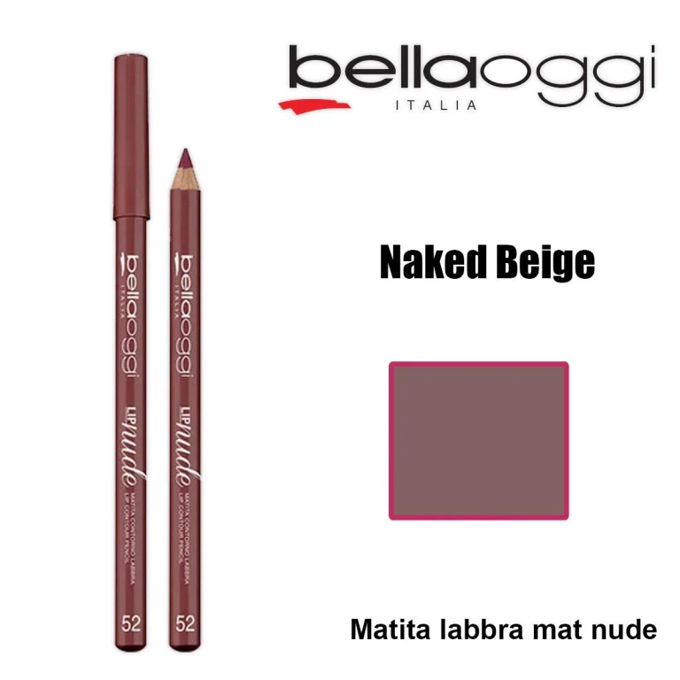 Lip Nude Lip Pencil Matte Nude Naked Beige