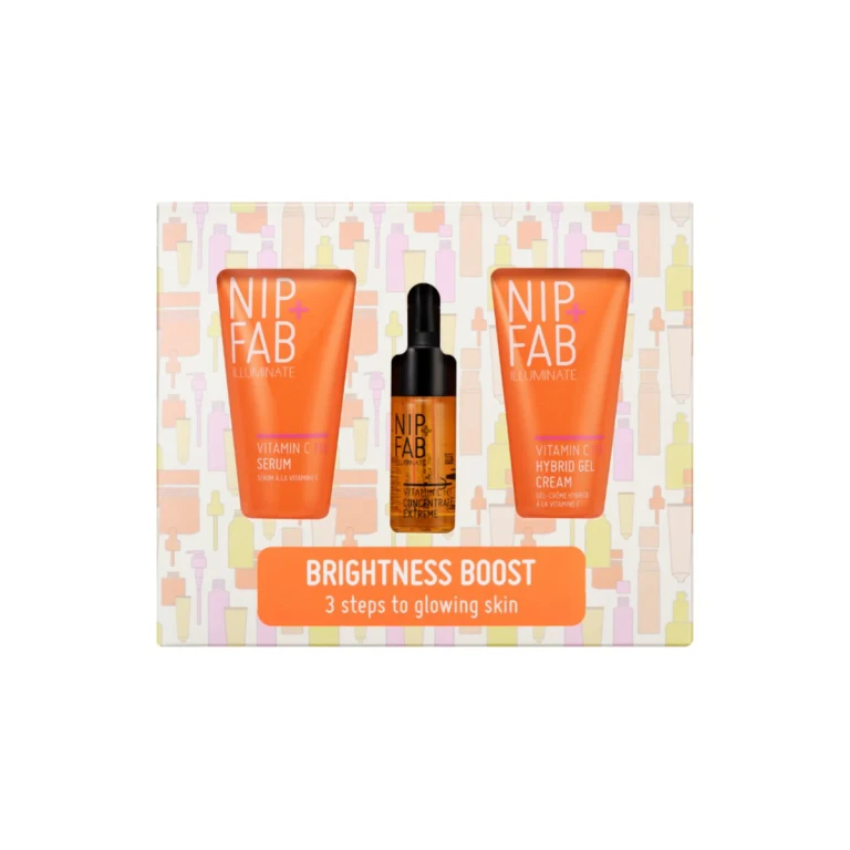NIP+FAB Vitamin C Fix Brightness Boost Face Care Set with Vitamin C 3 Pieces