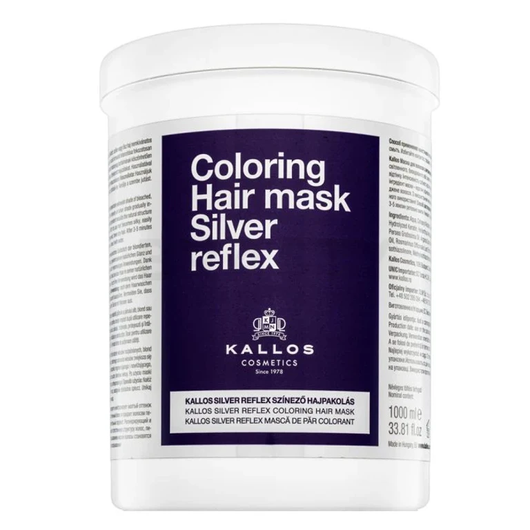 Hair Mask Kallos Silver Reflex 1000 ml