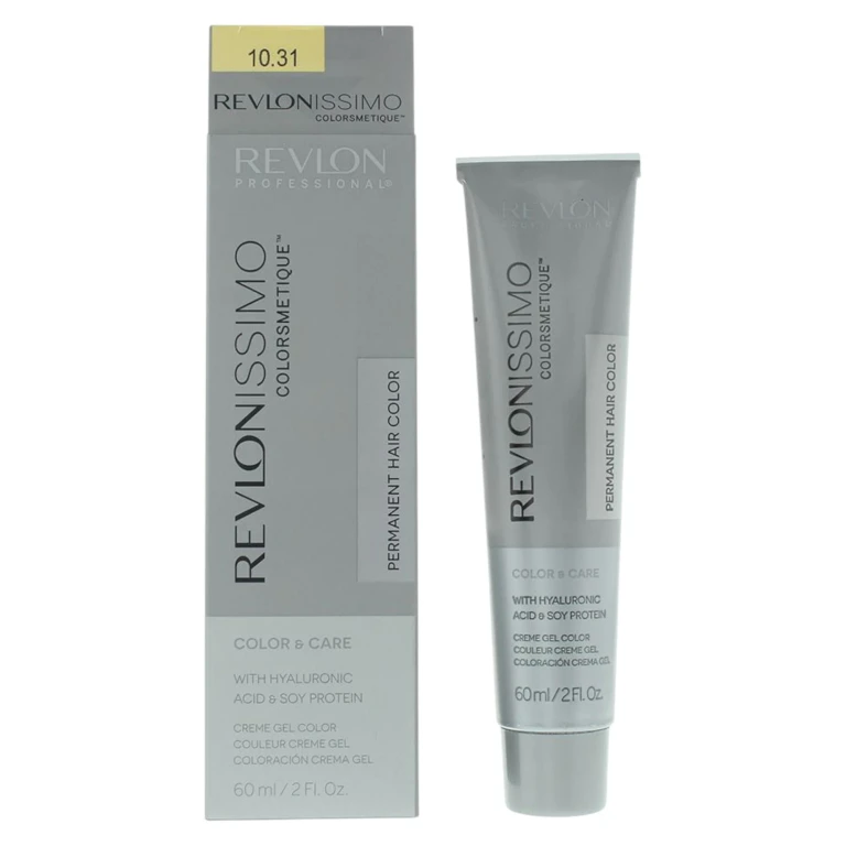 Revlonissimo Colorsmetique Permanent Hair Color 10.31 Light Beige Blonde 60 ml