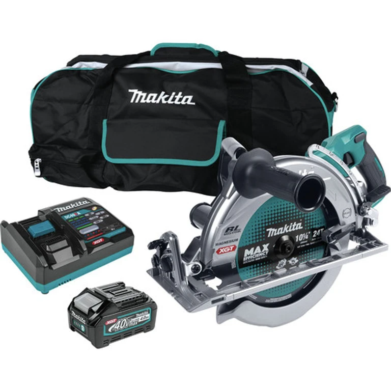40V max XGT AWS Capable Brushless Lithium-Ion 10-1/4 in. Cordless Rear Handle Circular Saw Kit (4 Ah)