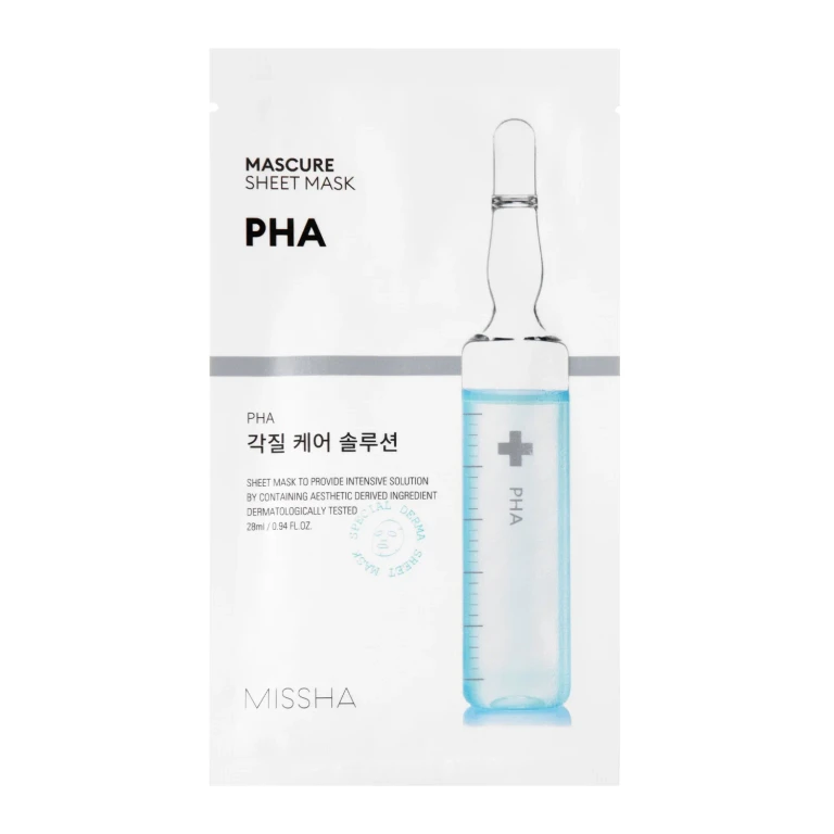 Mascure Peeling Solution PHA Sheet Mask 28ml