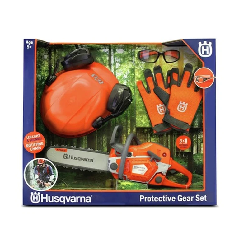550XP Toy Chainsaw and Personal Protection Equipment Kit