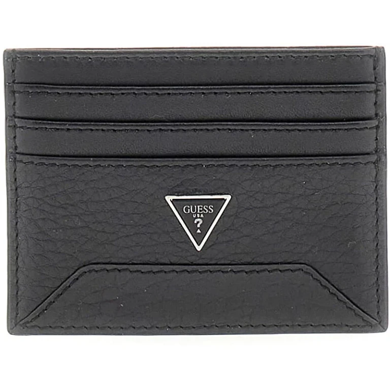 Black Leather Credit Card Holder