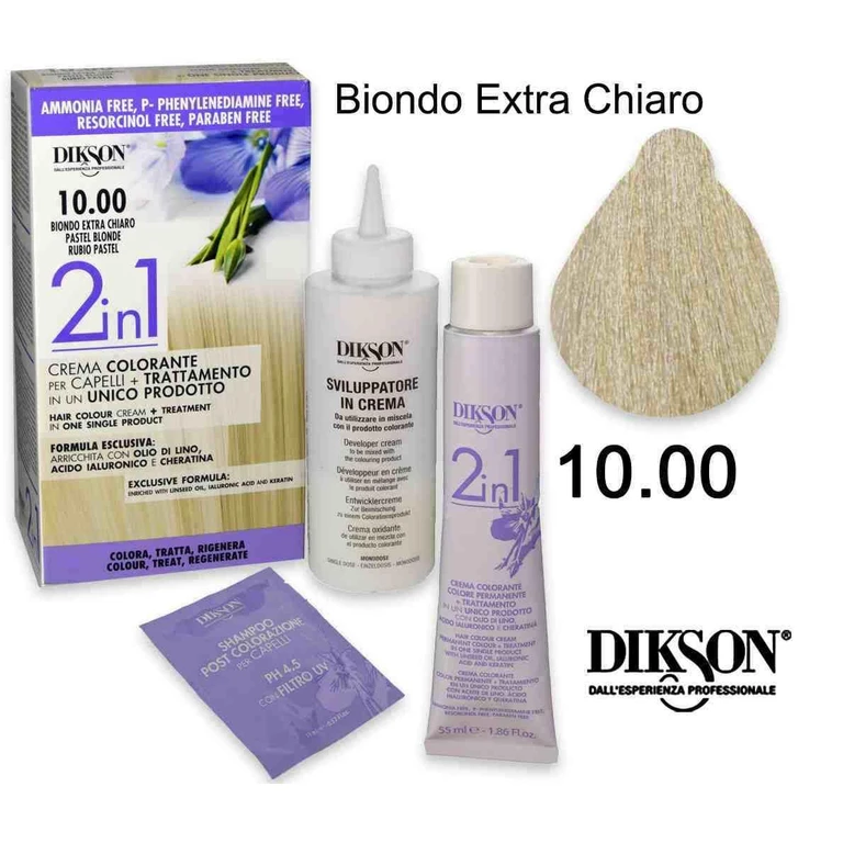 2 In 1 Color Cream 10.00 Extra Light Blonde