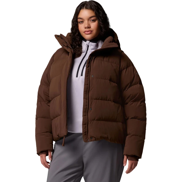 Amaze Puff Plus Size Hooded Jacket - Women's