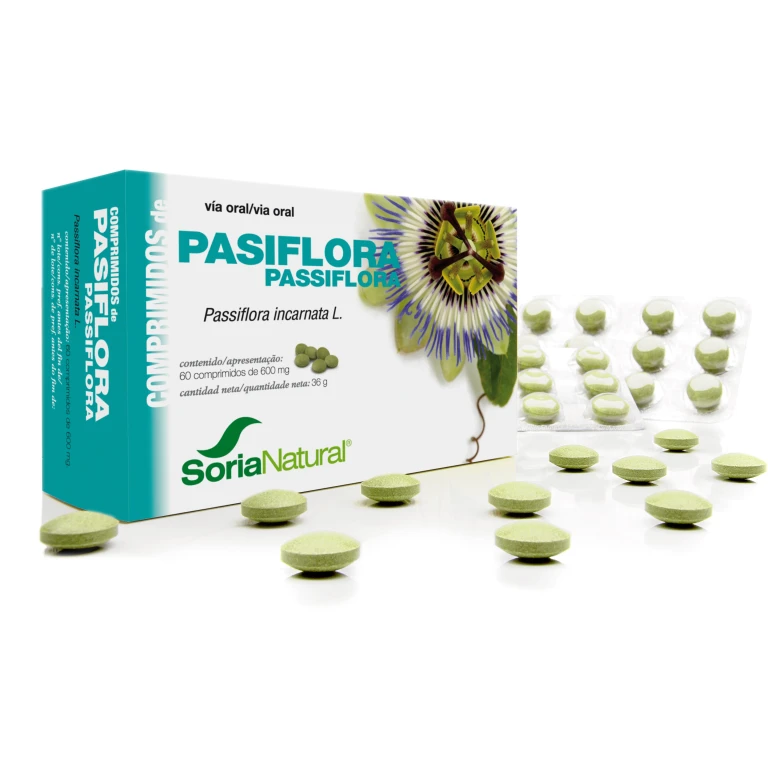 Passionflower 600 Mg 60 Tablets