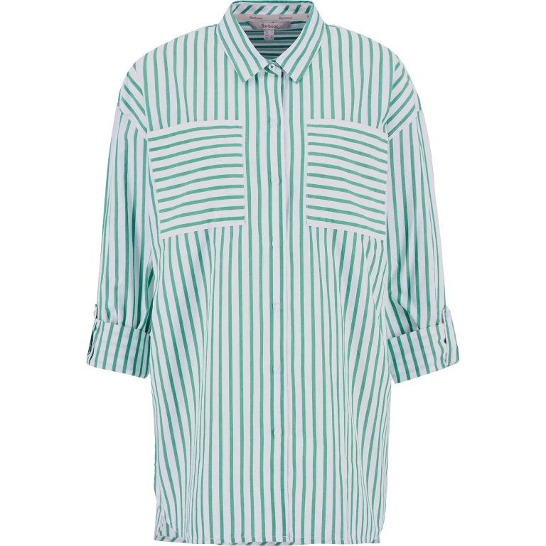 Nicola Striped Relaxed Long-Sleeved Shirt - Women's