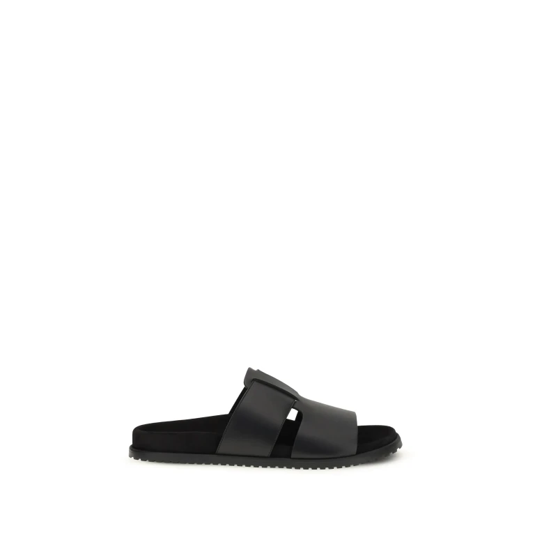 Sandals Calf Leather Black
