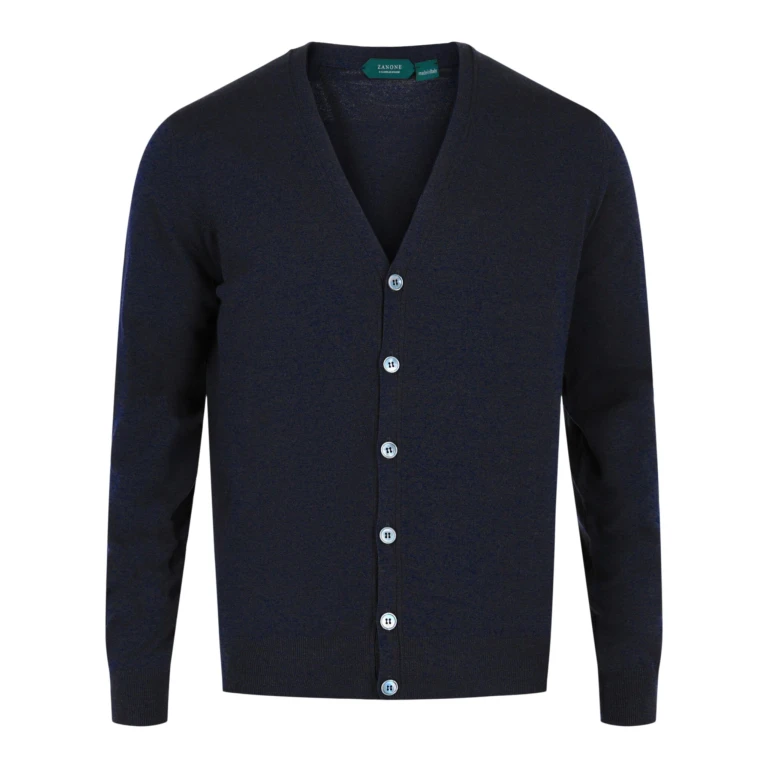 Zanone Slim Fit Cardigan