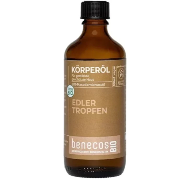 benecosBIO Body Oil with Walnut Oil Macadamia Organic 100ml
