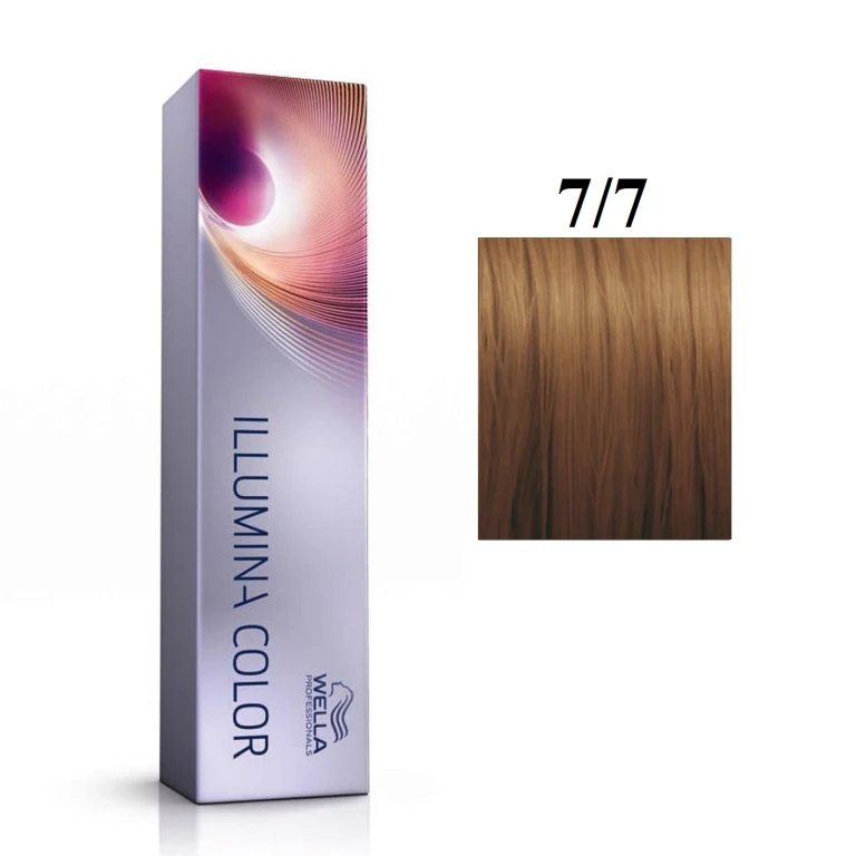 Professionals Illumina Color Permanent Hair Dye 7/7 Medium Blonde Brown 60 ml