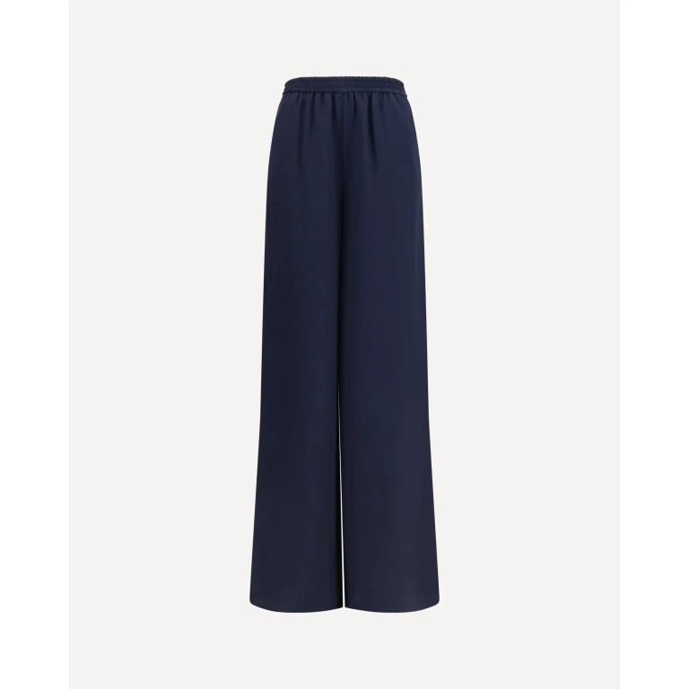 Pantalon palazzo en soie taille haute MAX MARA Volontà