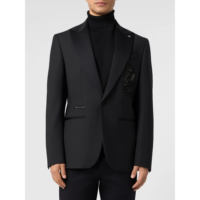 Blazer Men color Black (FAFCMRF2195PTE022N02)