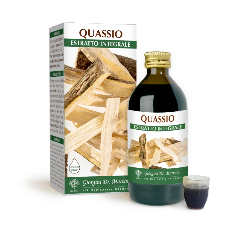 Dr Giorgini Quassio Alcohol-Free Liquid Whole Extract 200 Ml