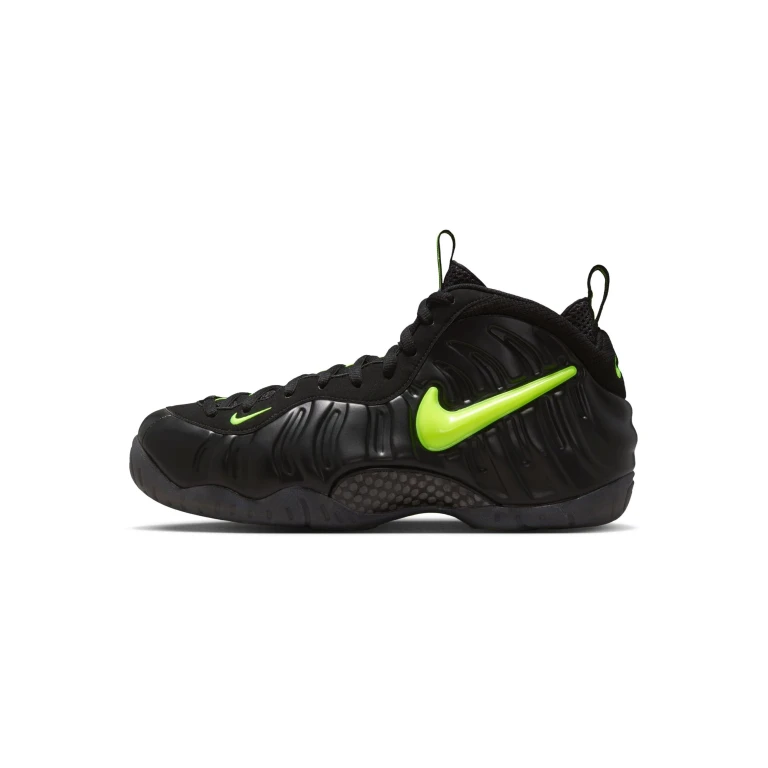 Mens Air Foamposite Pro - Black/Voltage