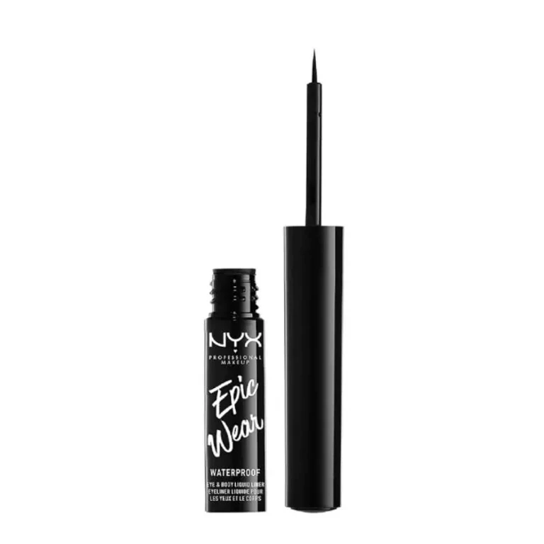 Professional Makeup Epic Wear liquid eyeliner with matte finish color 01 Black 3.5 ml