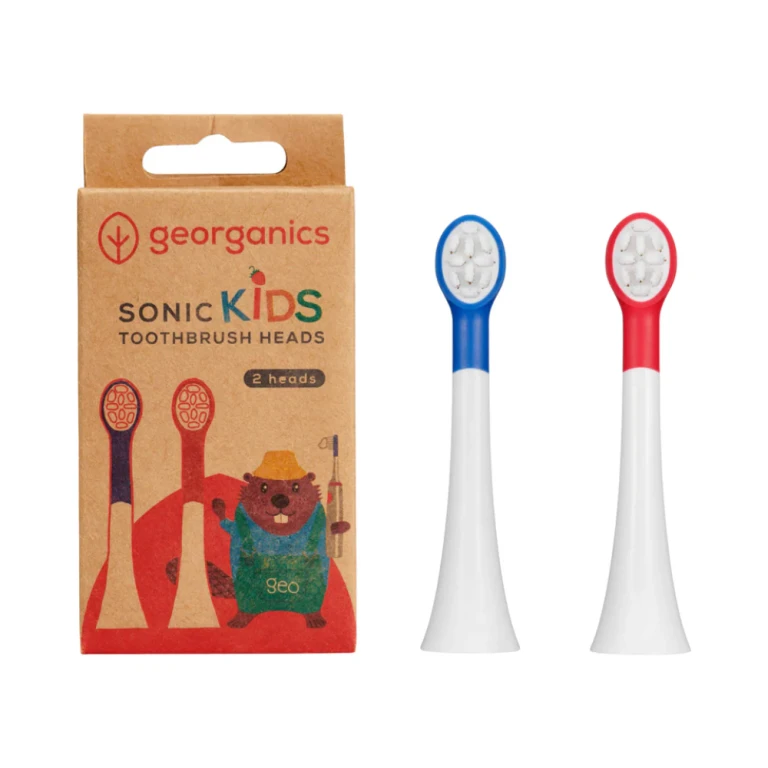Geoper Sonic Toothbrush Heads for Kids 2pcs