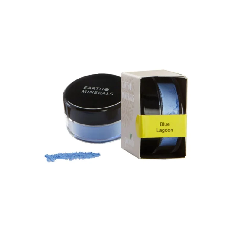 Earth Minerals Luminous Shimmer Eyeshadow, Blue Lagoon (2.50g)