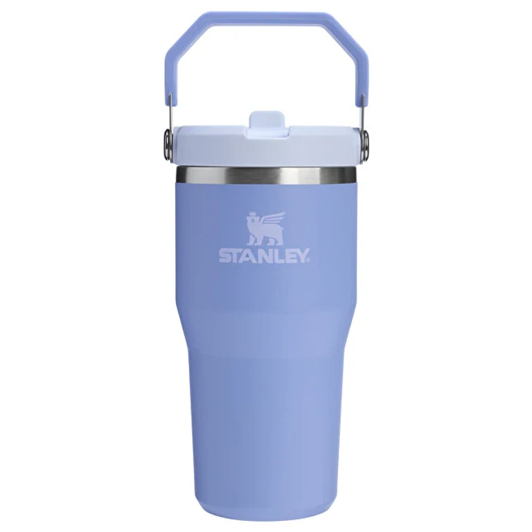 Thermal Bottle With Integrated Straw The Iceflow™ Tumbler 600 Ml Hydrangea