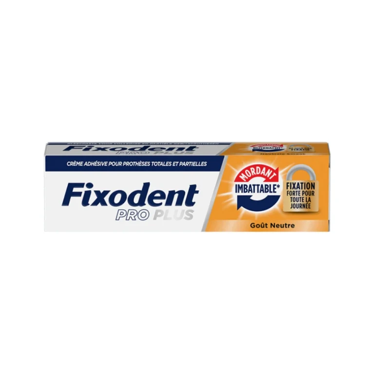 Pro Plus Adhesive Cream for Full & Partial Dentures Unbeatable Biting 40g