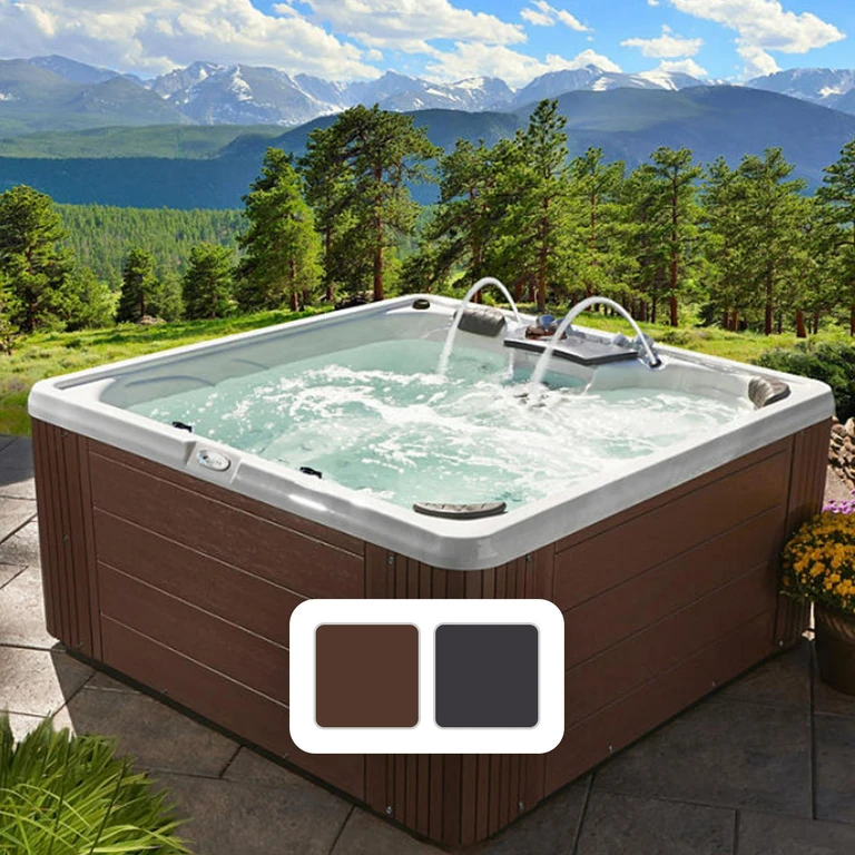Affluence 40-Jet Spa (Espresso):- Espresso